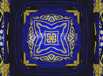 對(duì)稱圖花紋