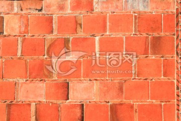 红砖墙壁纹理素材 红砖墙肌理