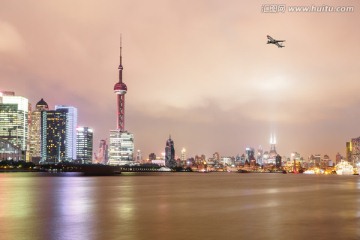 上海陆家嘴夜景