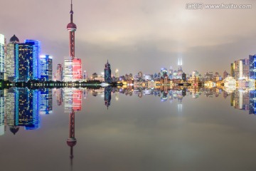 上海陆家嘴夜景