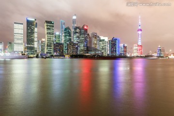 上海陆家嘴夜景