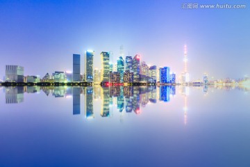 上海陆家嘴夜景