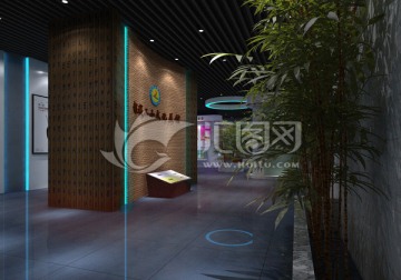 學(xué)校展廳角度