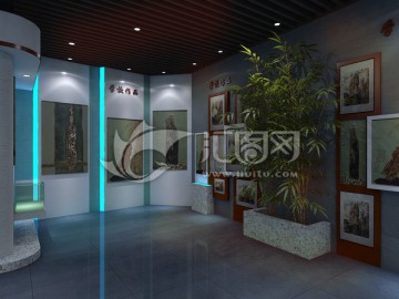 學(xué)校展廳角度