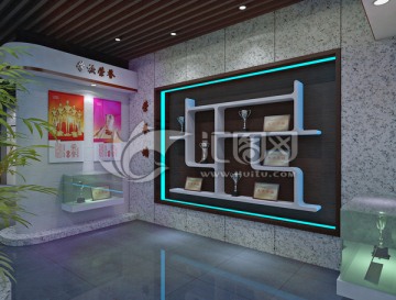 學(xué)校展廳角度