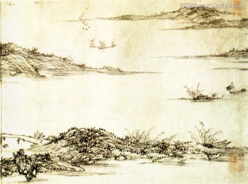 王紱 湖山書屋圖