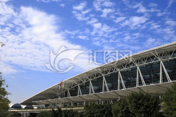 广州白云国际机场出发大厅建筑