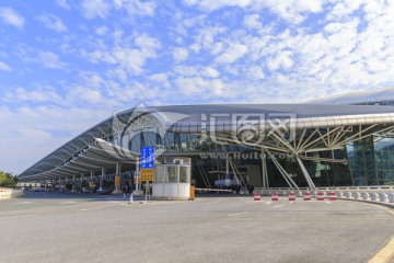 广州白云国际机场出发大厅建筑