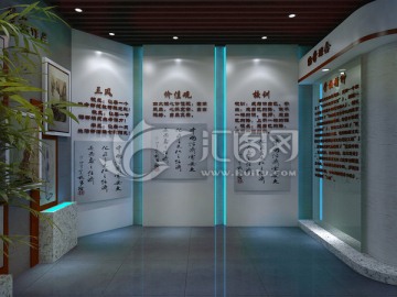 學(xué)校展廳角度