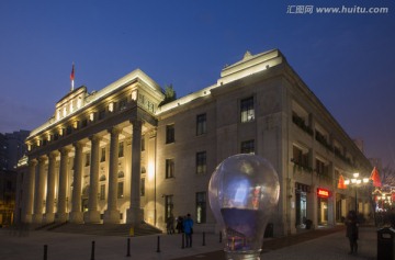 武汉美术馆夜景