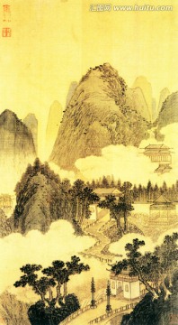 沈周 兩江名勝圖