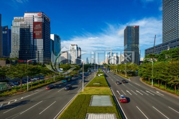 深圳风光 深南大道