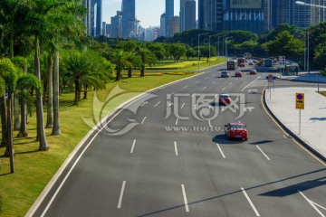 深圳风光 深南大道