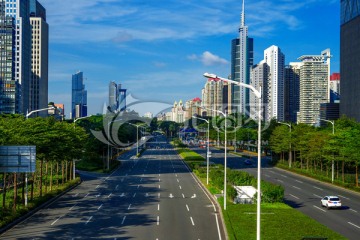 深圳风光 深南大道