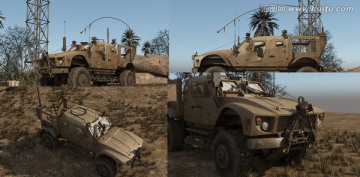3D模型荒野野戰(zhàn)車