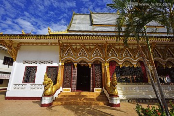 东南亚佛教 老挝寺庙