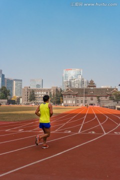 跑道跑步