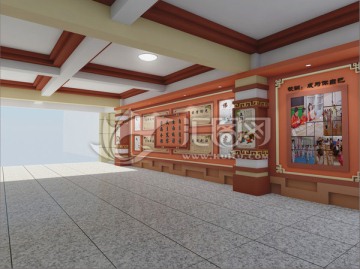 學校樓道大廳