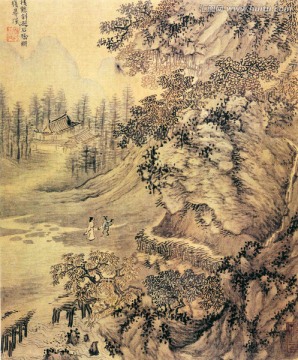 謝時臣 杜陵詩意圖