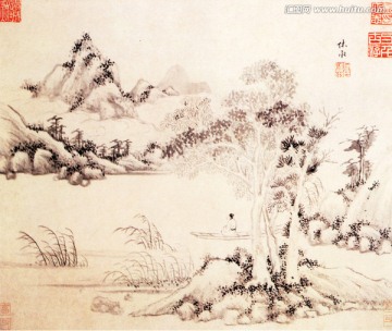 文嘉 山水花卉圖