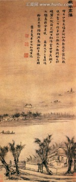宋旭 城南高隱圖