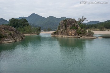 楠溪江风光