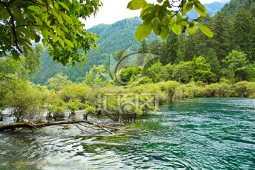 九寨沟山水