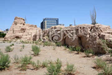 沙洲古城遗址