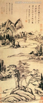 董其昌 林和靖詩意圖