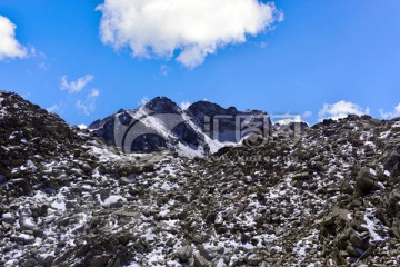 黑水达古冰山 三号冰川