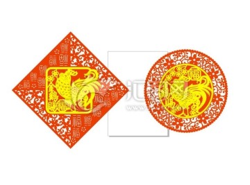金雞接福