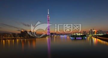 2016年跨年广州塔夜景