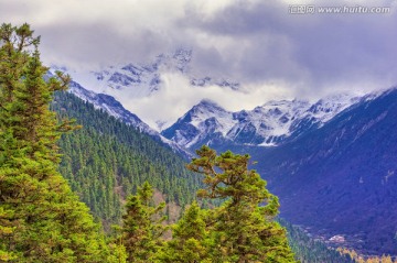 雪山 黄龙沟