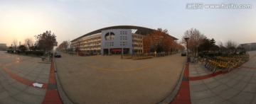 石家庄学院教学楼全景