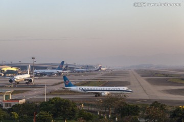 空港 白云国际机场 飞机