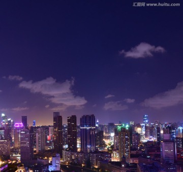 上海城市夜景