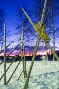 雪景 北欧