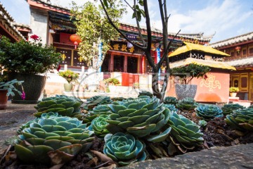 观音寺内景