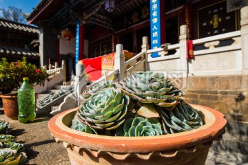 观音寺内景