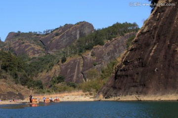 武夷山风光 九曲溪漂流