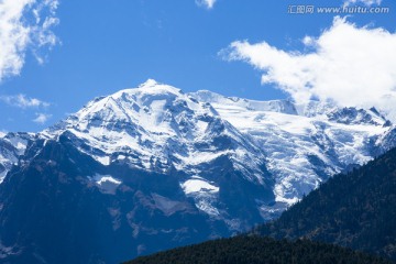 高原雪山