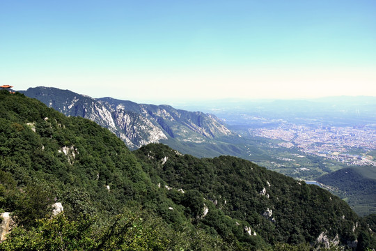 登封嵩山风景区高清图片