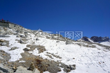 黑水达古冰川景区 缆车索道上站