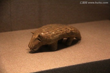 考古 陶制小动物 武汉 博物馆