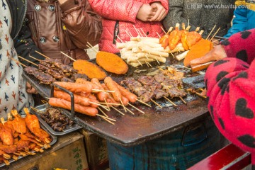 炸烤串