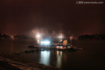 宜昌 长江 夜景