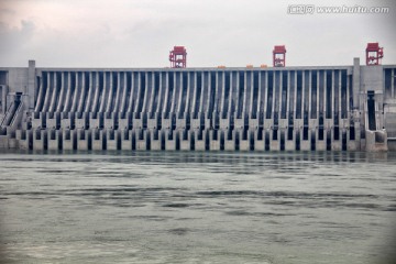 长江 三峡大坝 截留园