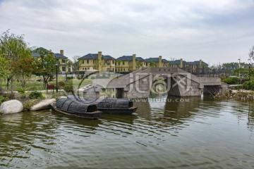 湖景别墅群