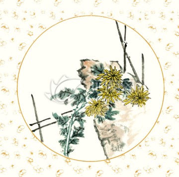 國(guó)畫菊花