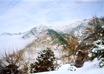 雪山印象